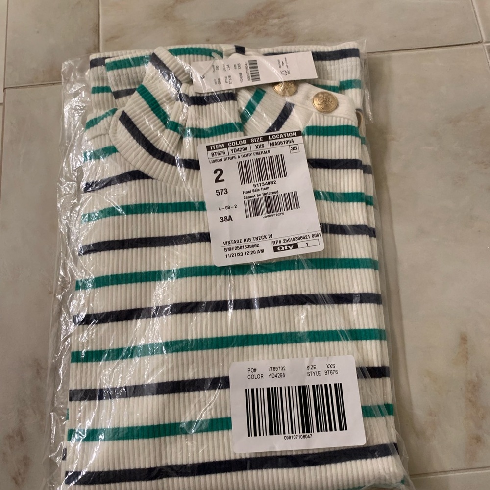 NWT JCREW Ribbed Turtleneck